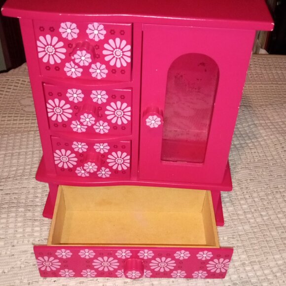 BEAUTIFUL GIRLS PINK LOT OF 2 JEWELRY BOXES AND A DIARY FOR HER SPECIAL THOUGHTS - Picture 6 of 16